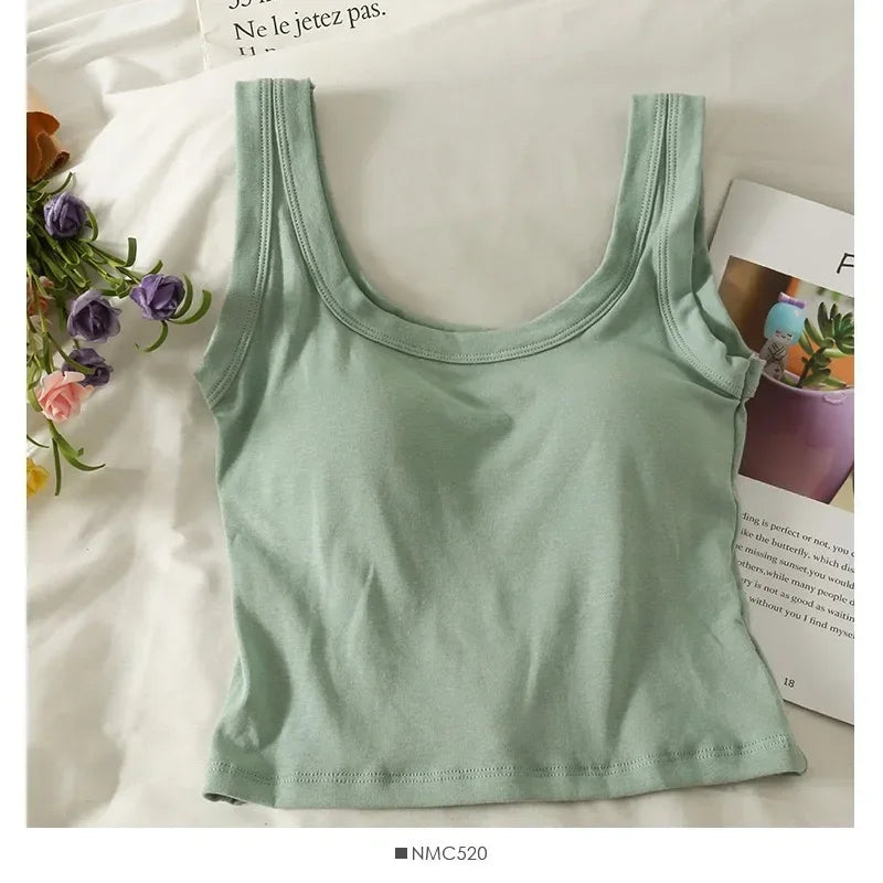 Essential Scoop Neck Tank Top