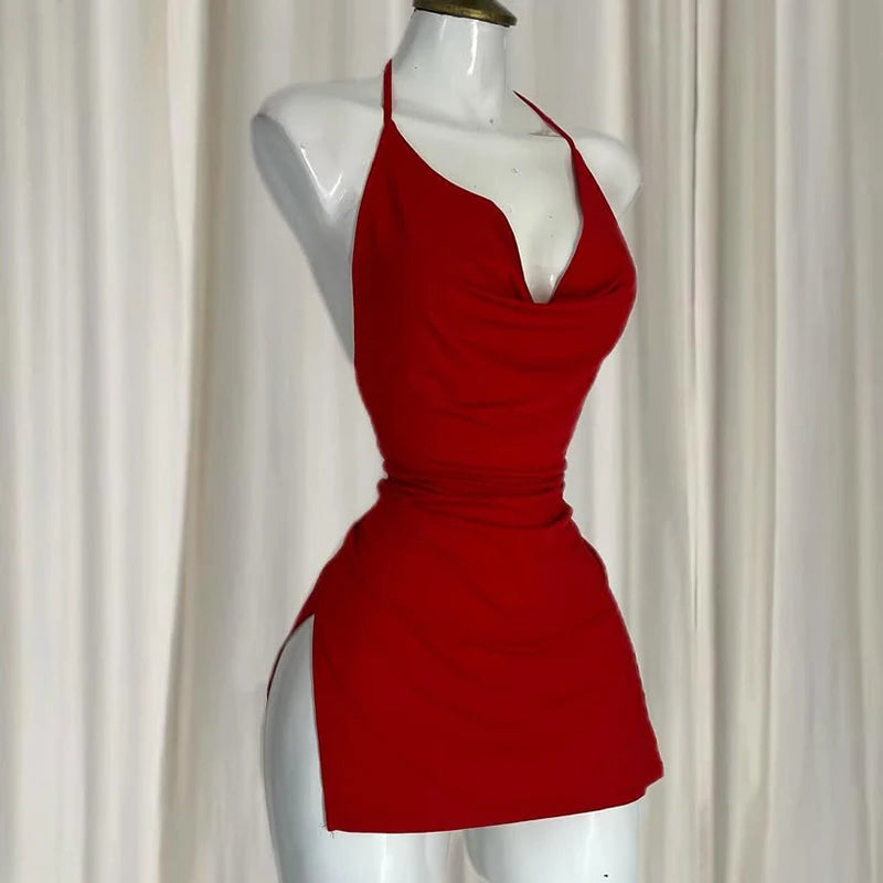 Scarlet Luxe Slip Mini