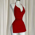 Scarlet Luxe Slip Mini